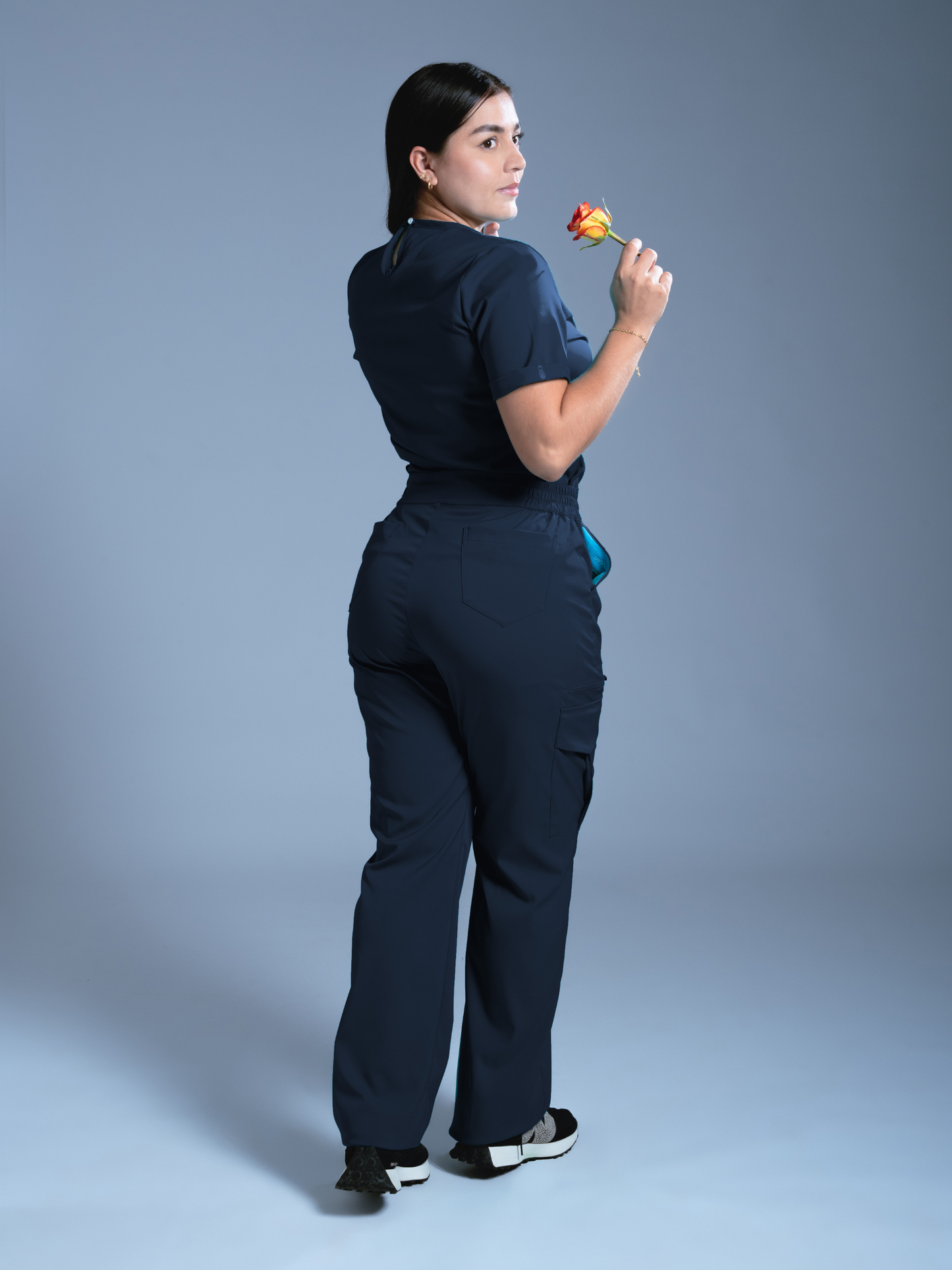 Flexi scrub azul día L-26 Cargo