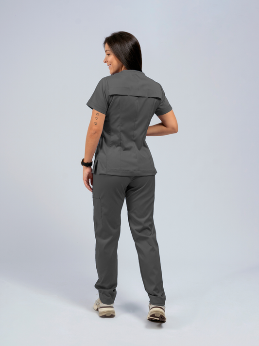 Flexi scrub gris ratón L-2001