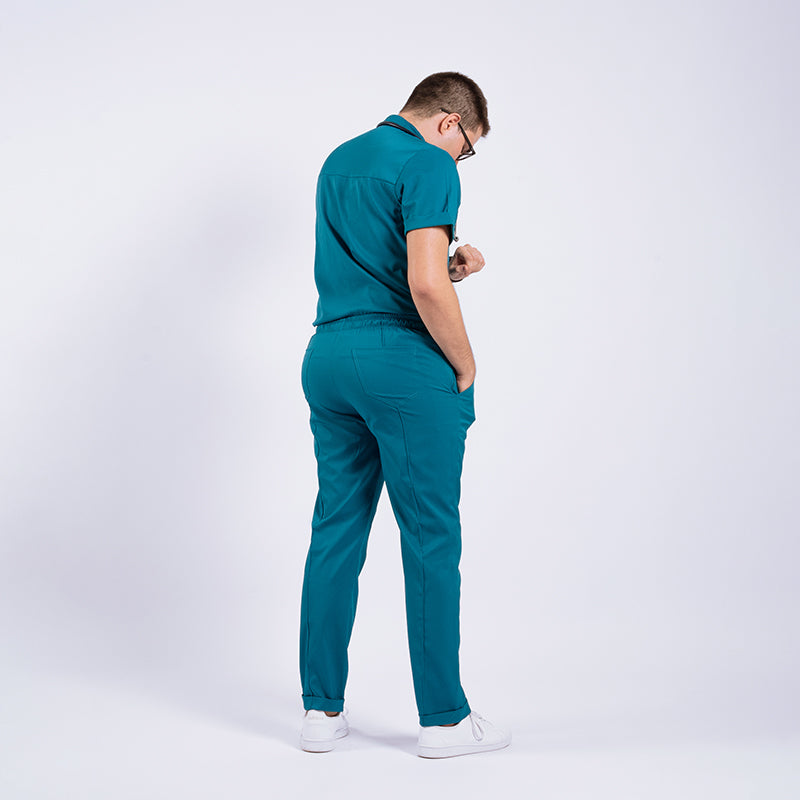Flexi scrub verde azulado L-301