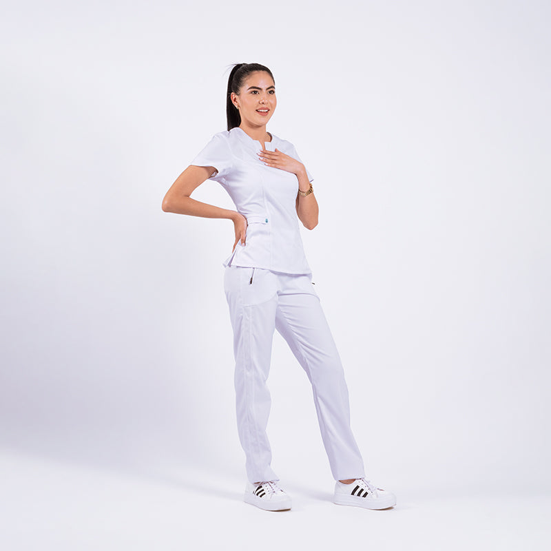 Flexi scrub premium blanco L-24