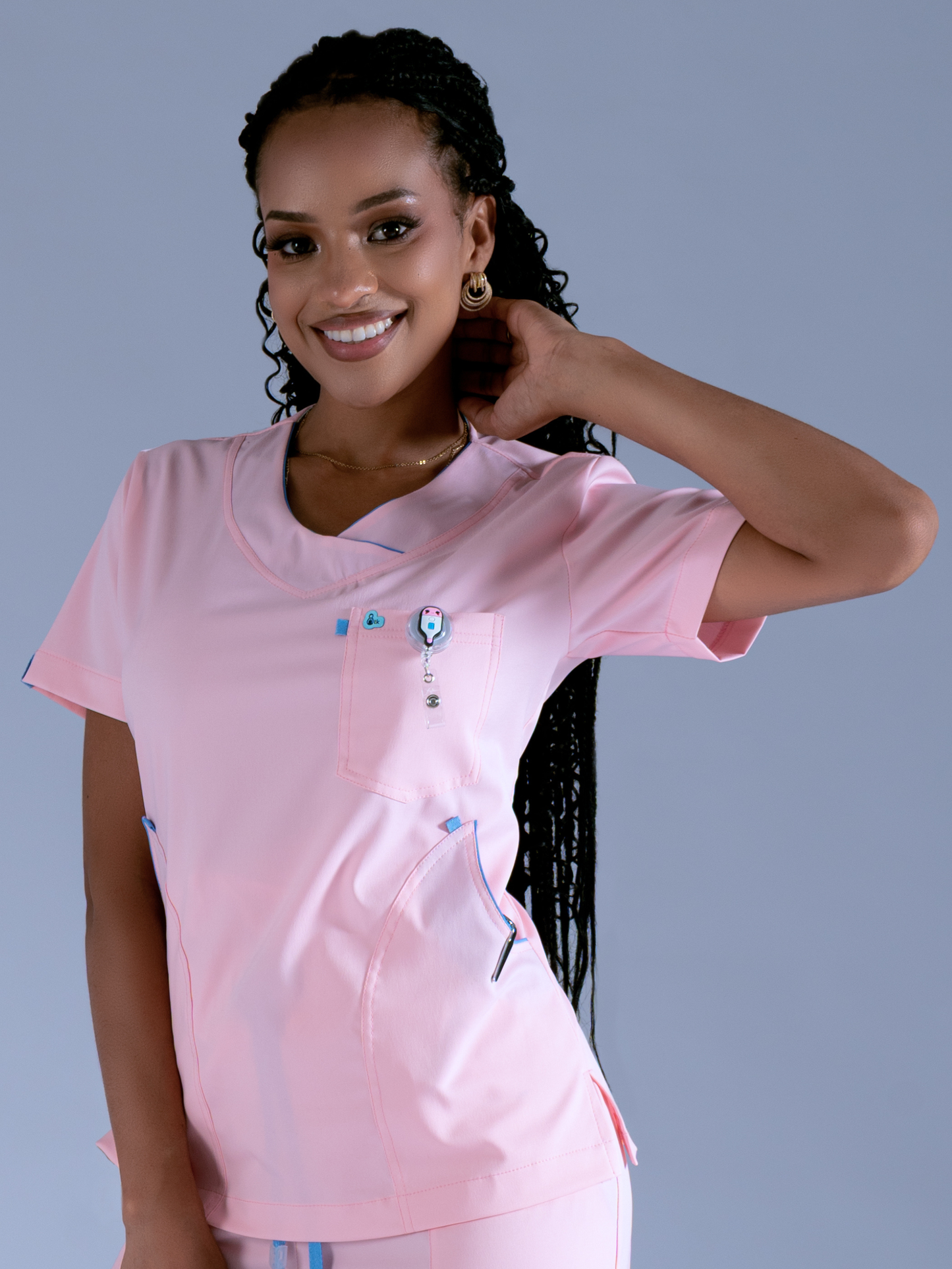 Flexi camisa rosado bebé L-Fisioflex