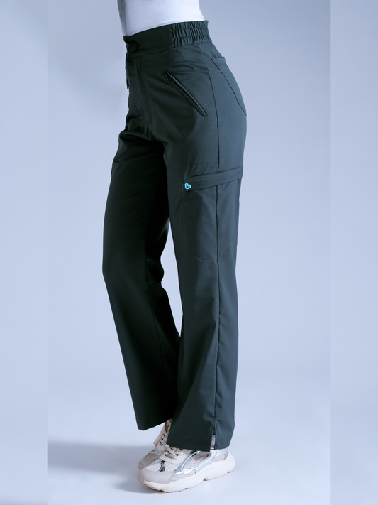 Flexi pantalón gris ratón L-Guardián Pocket