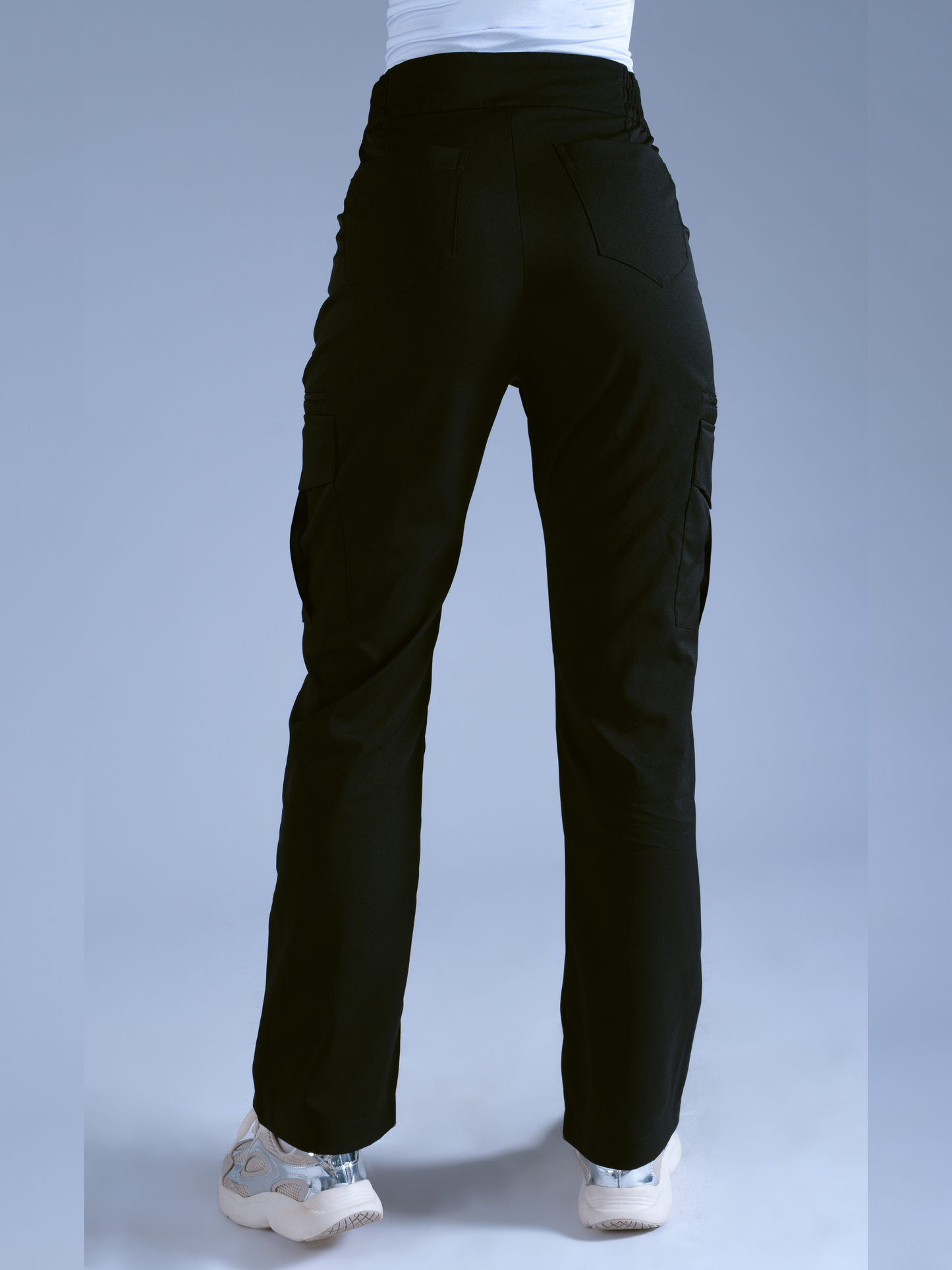 Flexi pantalón negro L-26 Cargo