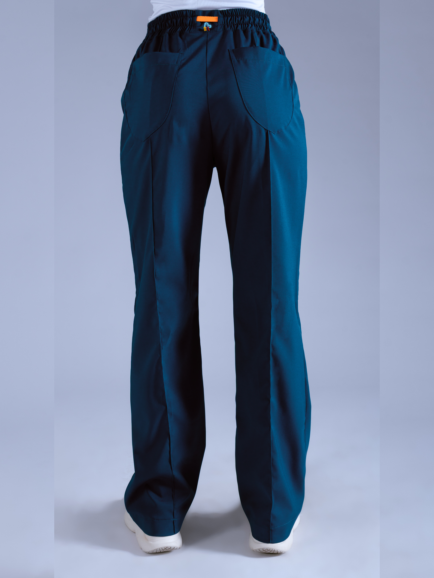 Flexi pantalón verde petróleo L-Mila