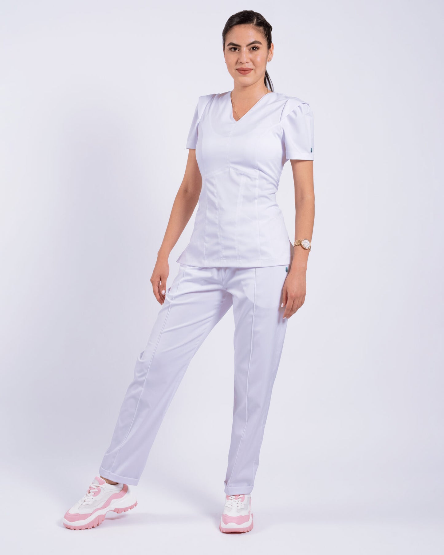 Flexi scrub blanco L-23