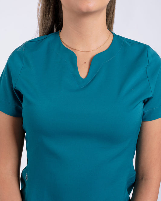 Flexi scrub verde azulado L-21