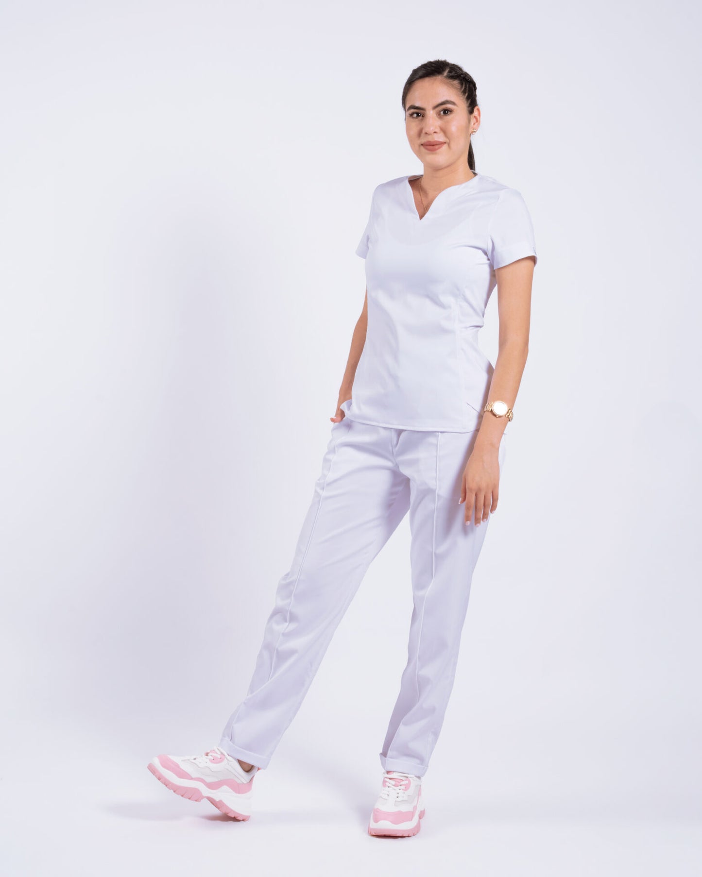 Flexi scrub blanco L-21