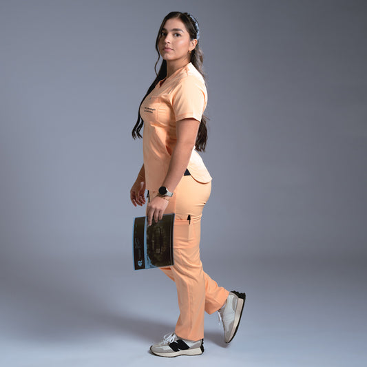 Flexi scrub peach fuzz L-2002