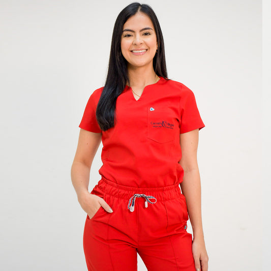 Flexi scrub rojo L-21