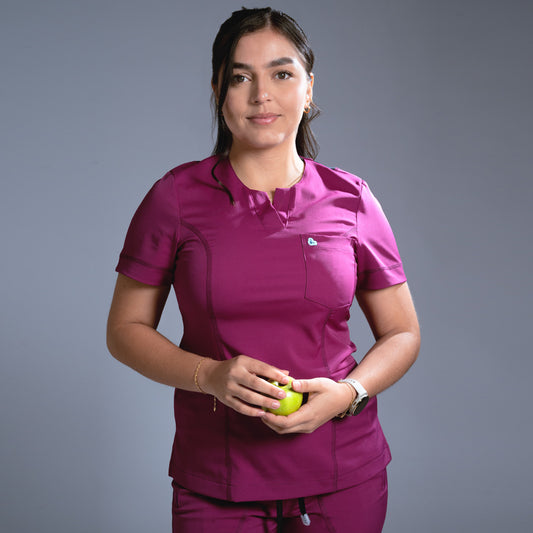 Flexi scrub premium berenjena L-24