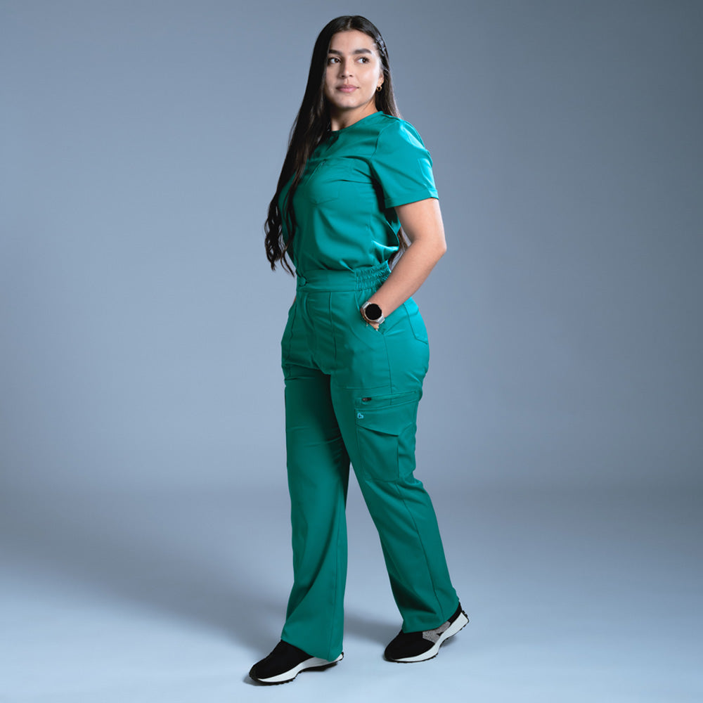 Flexi scrub verde jade L-26 Cargo