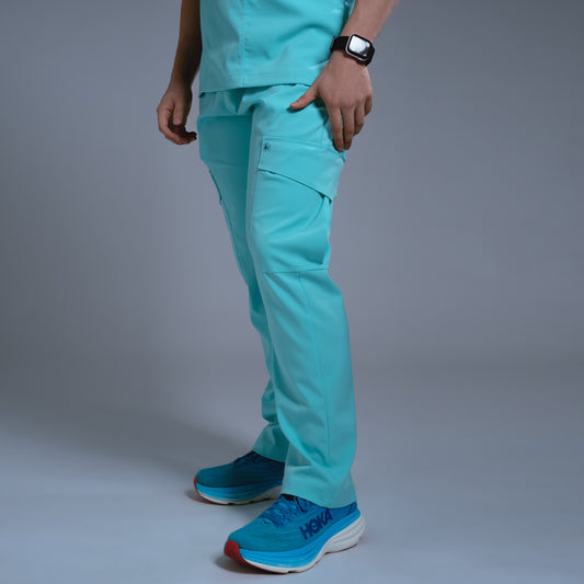 Flexi scrub verde menta L-Endodoncista Cargo