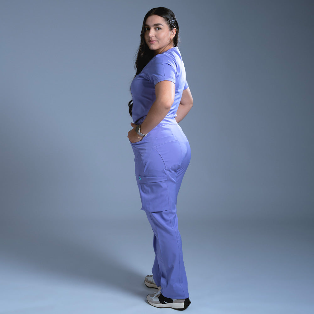 Flexi scrub lila L-Festivo Cargo