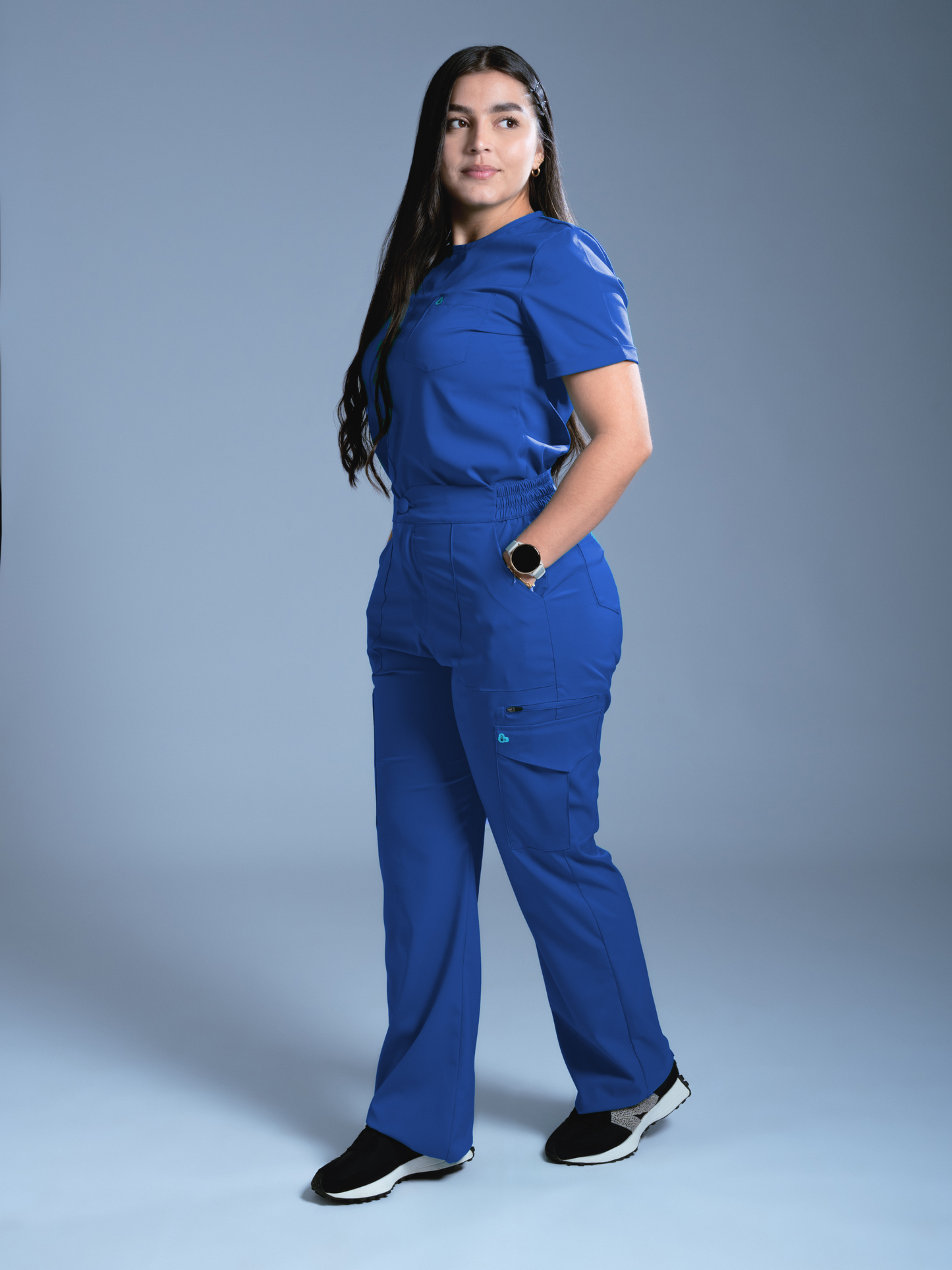 Flexi scrub azul rey L-26 Cargo