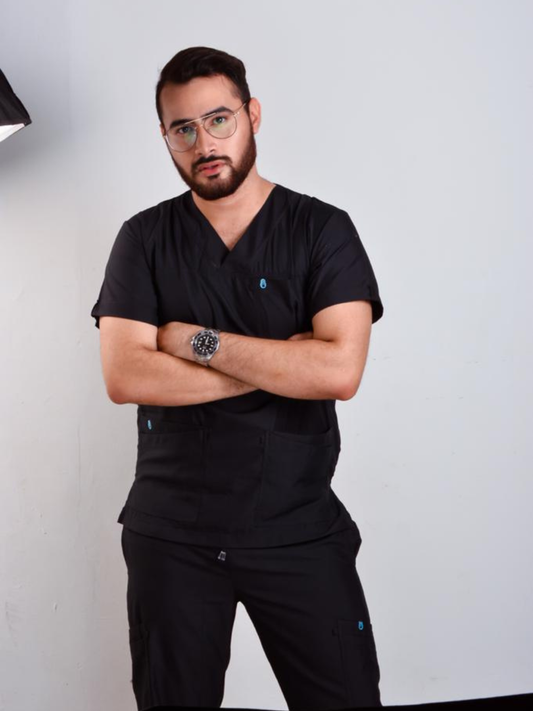 Sport scrub negro D-Anestesiólogo