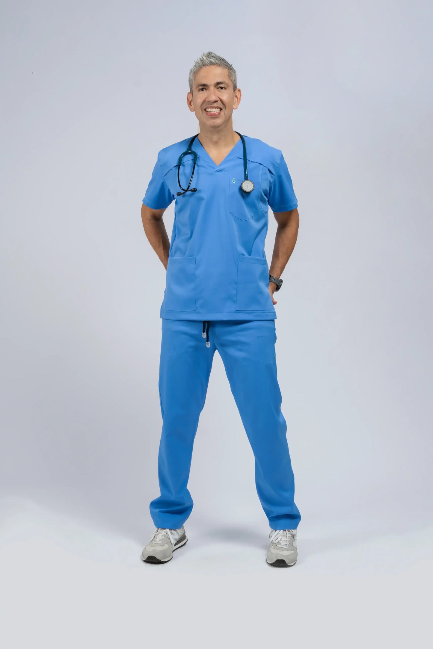 Flexi scrub azul celeste L-2011