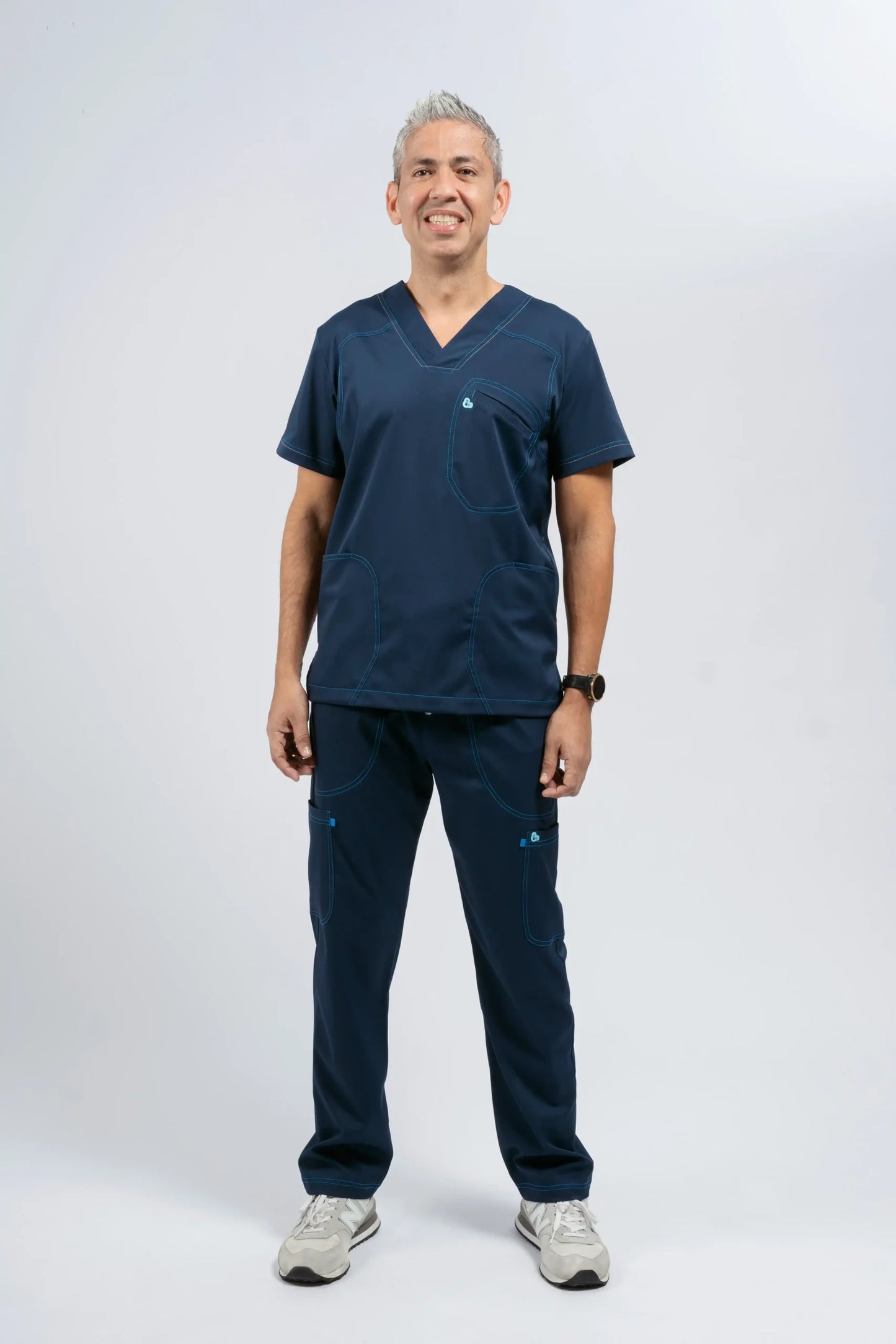 Flexi scrub azul día L-Internista
