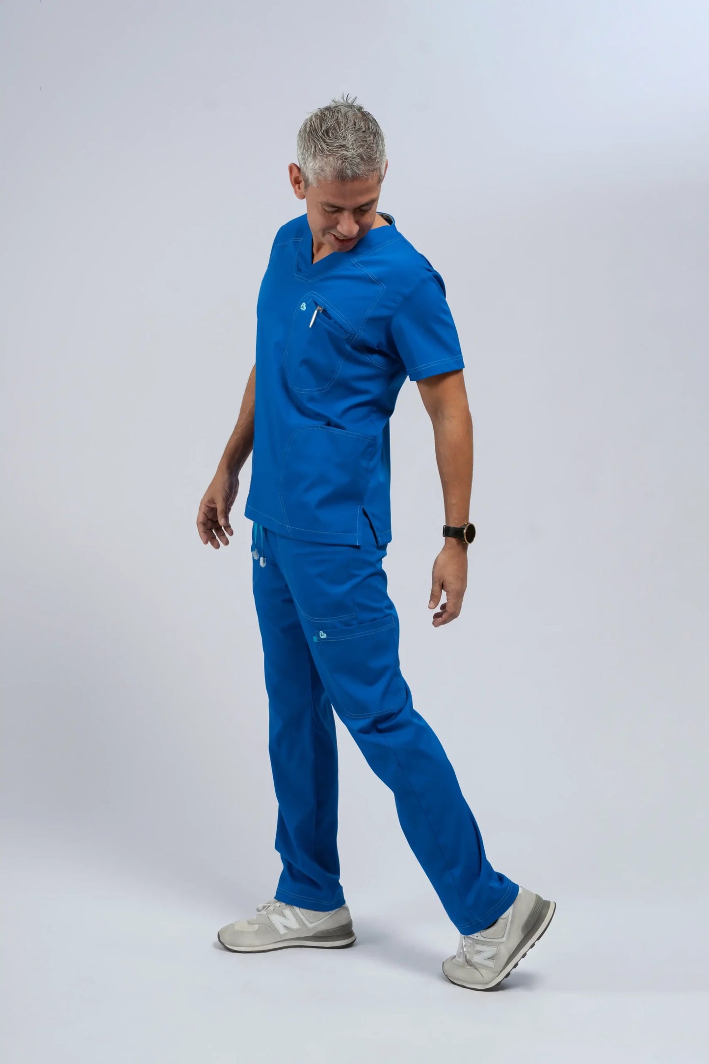 Flexi scrub azul rey L-Internista