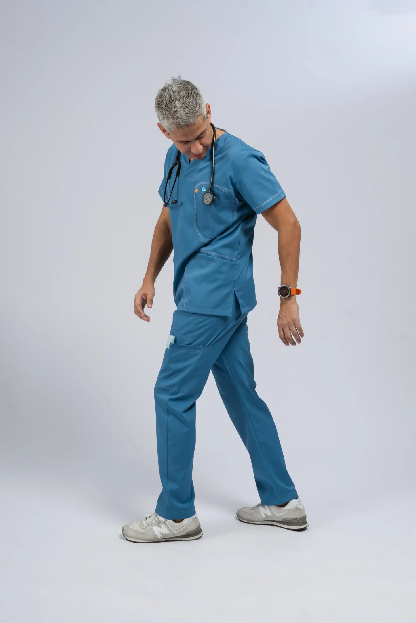 Flexi scrub azul petróleo L-Urólogo