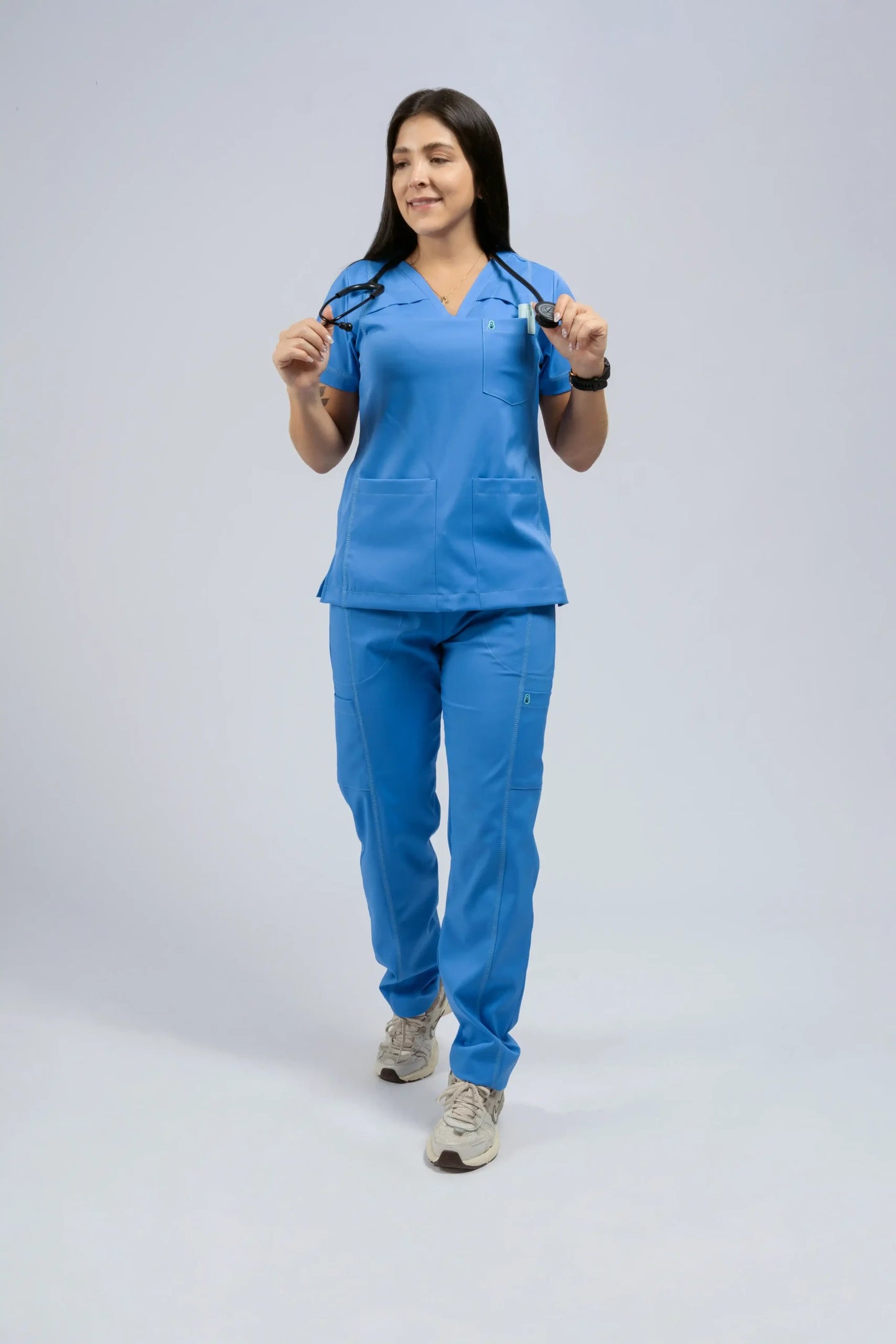 Flexi scrub azul celeste L-2001