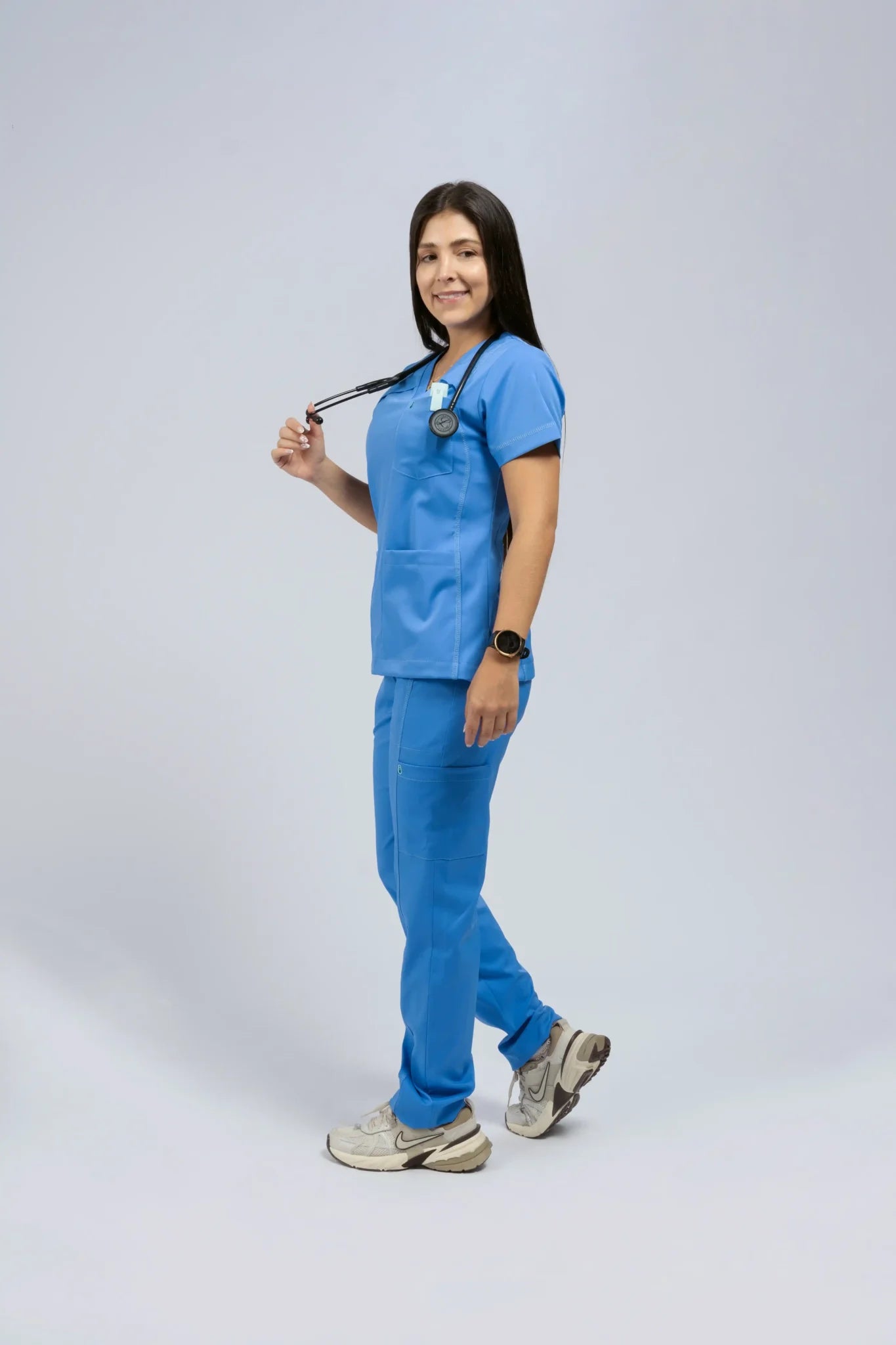 Flexi scrub azul celeste L-2001