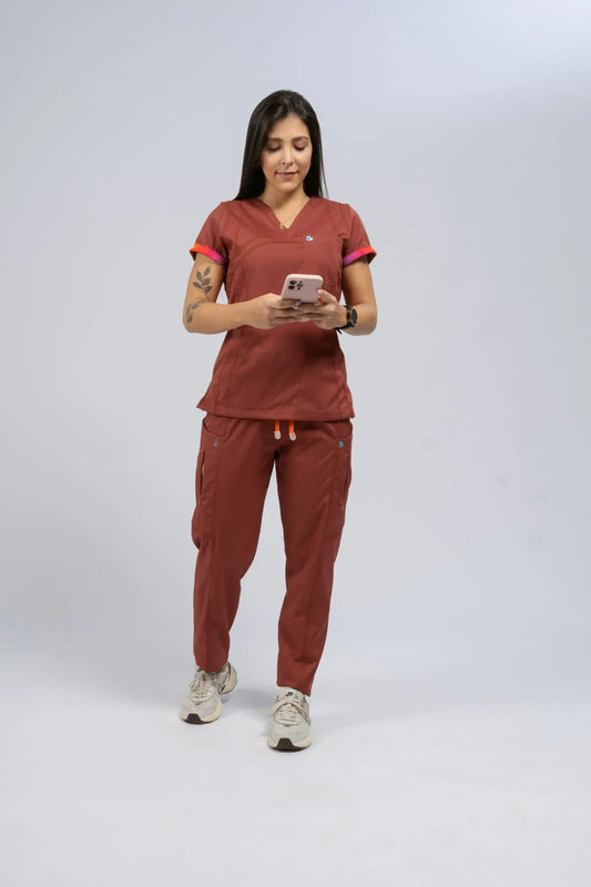 Flexi scrub terracota L-22