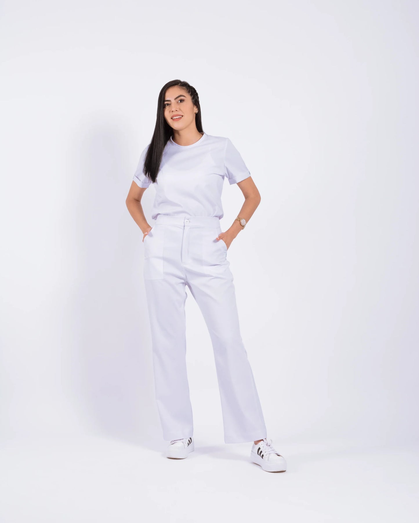 Flexi scrub blanco L-26