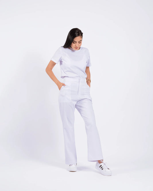 Flexi scrub blanco L-26