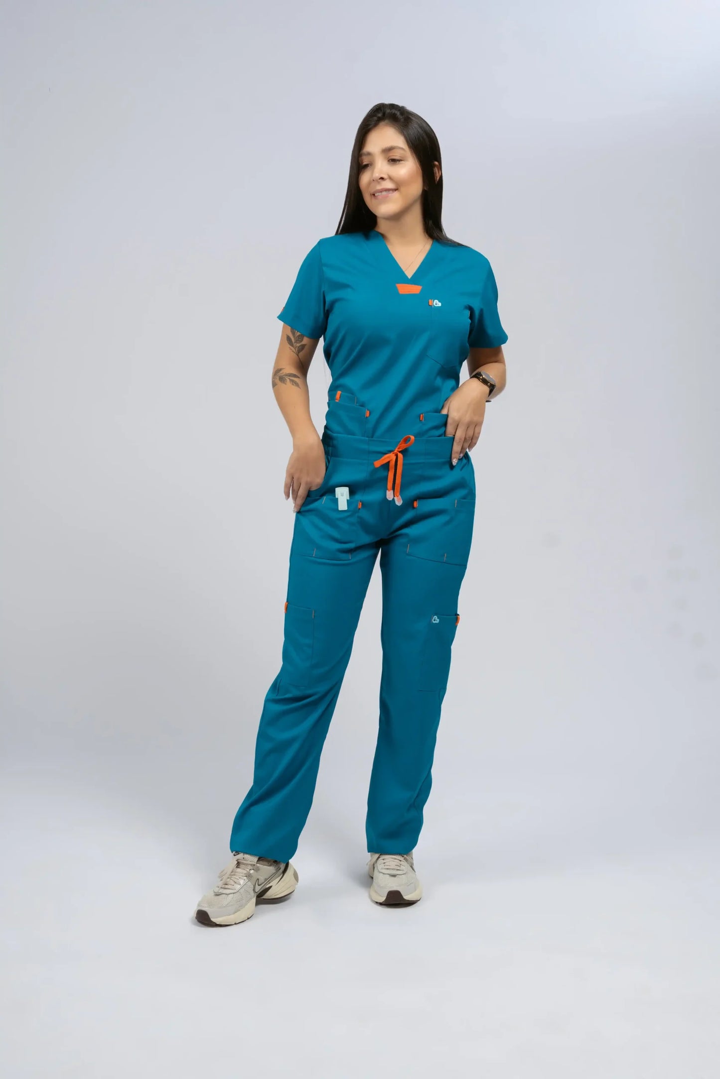 Flexi scrub verde azulado L-Dasha