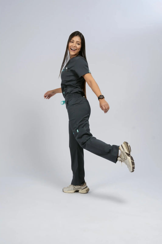 Flexi scrub gris ratón L-Dasha