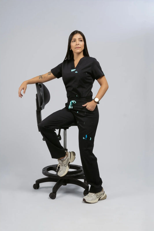 Flexi scrub negro L-Dasha