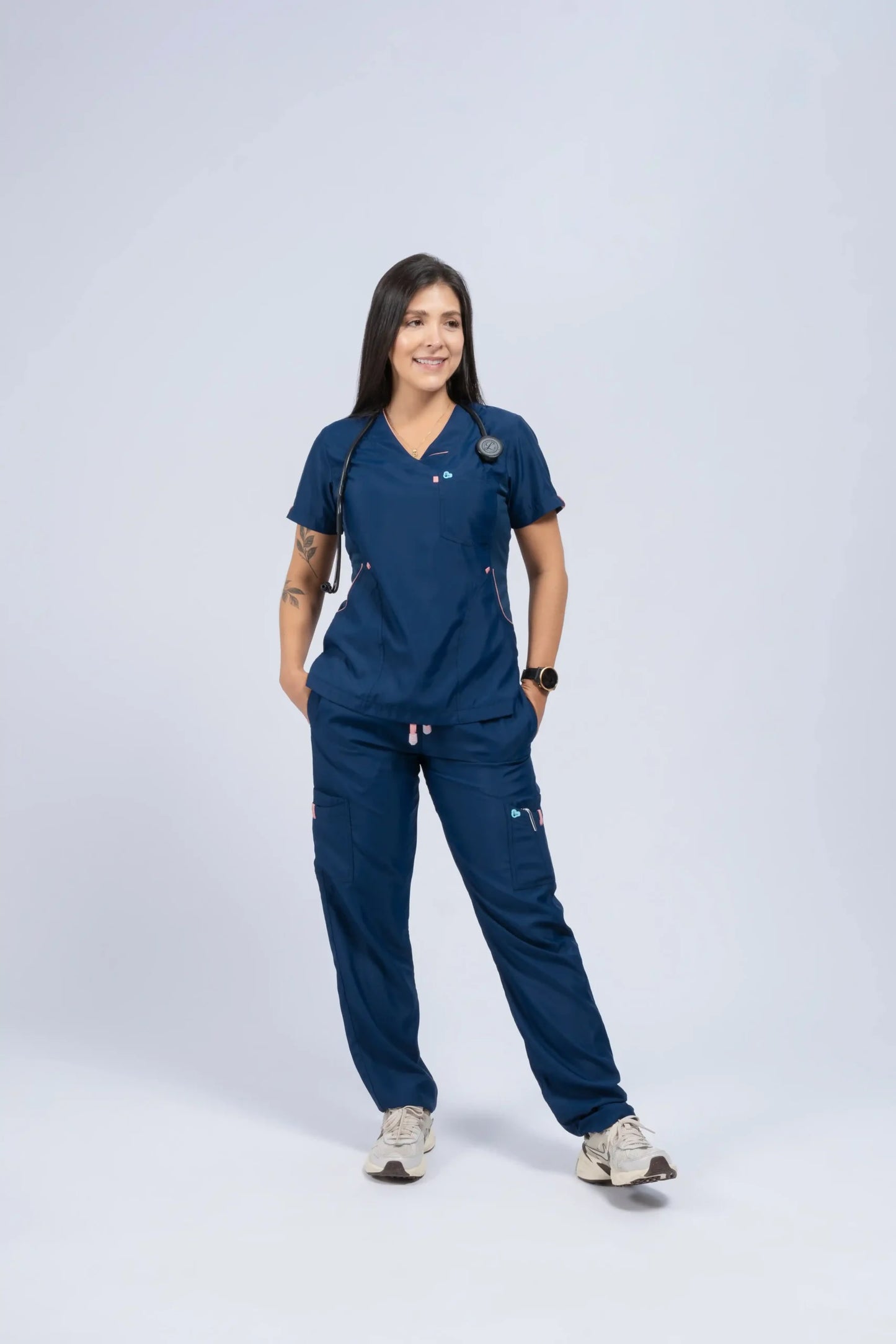 Sport scrub azul día D-Fisioterapeuta