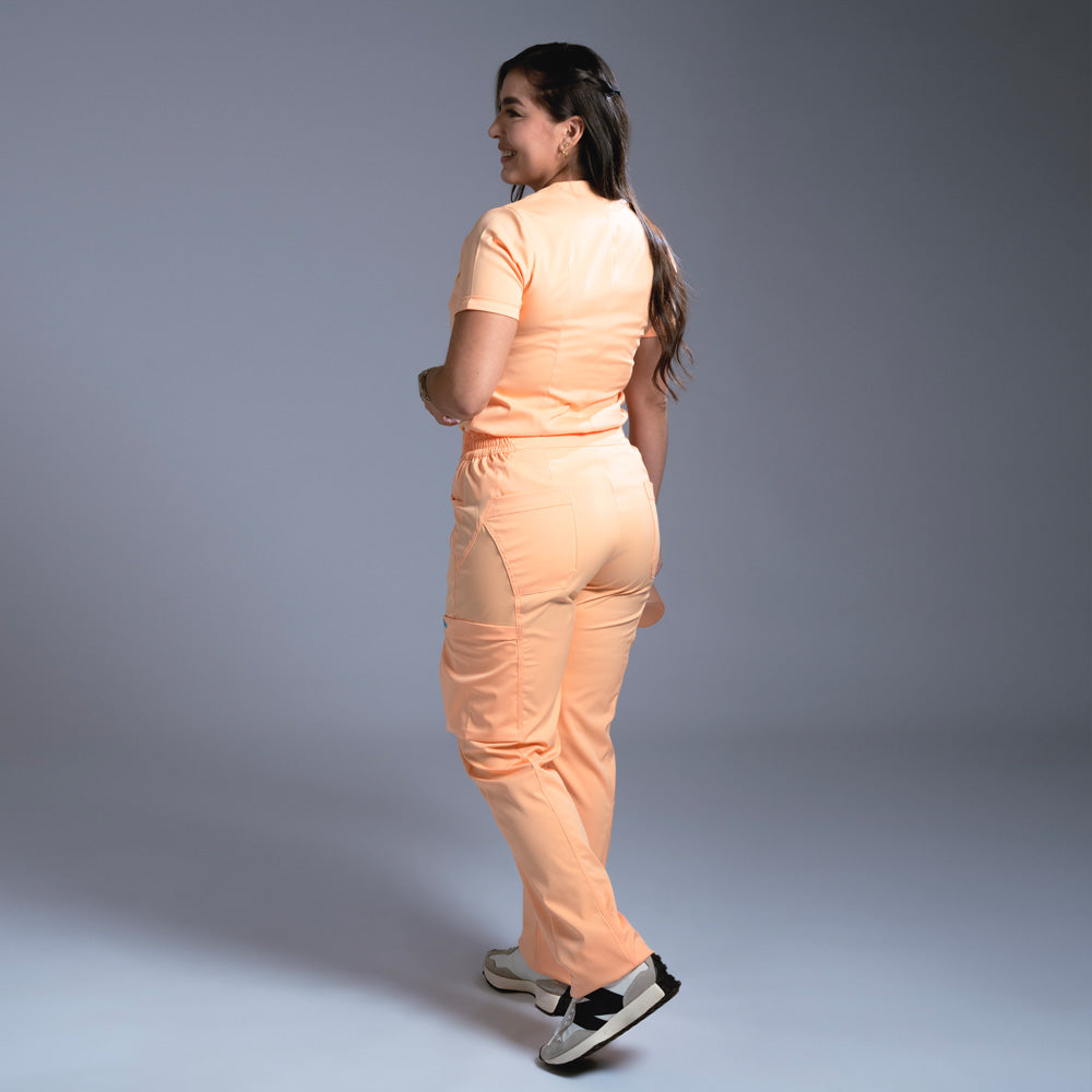 Flexi scrub peach fuzz L-Festivo Cargo