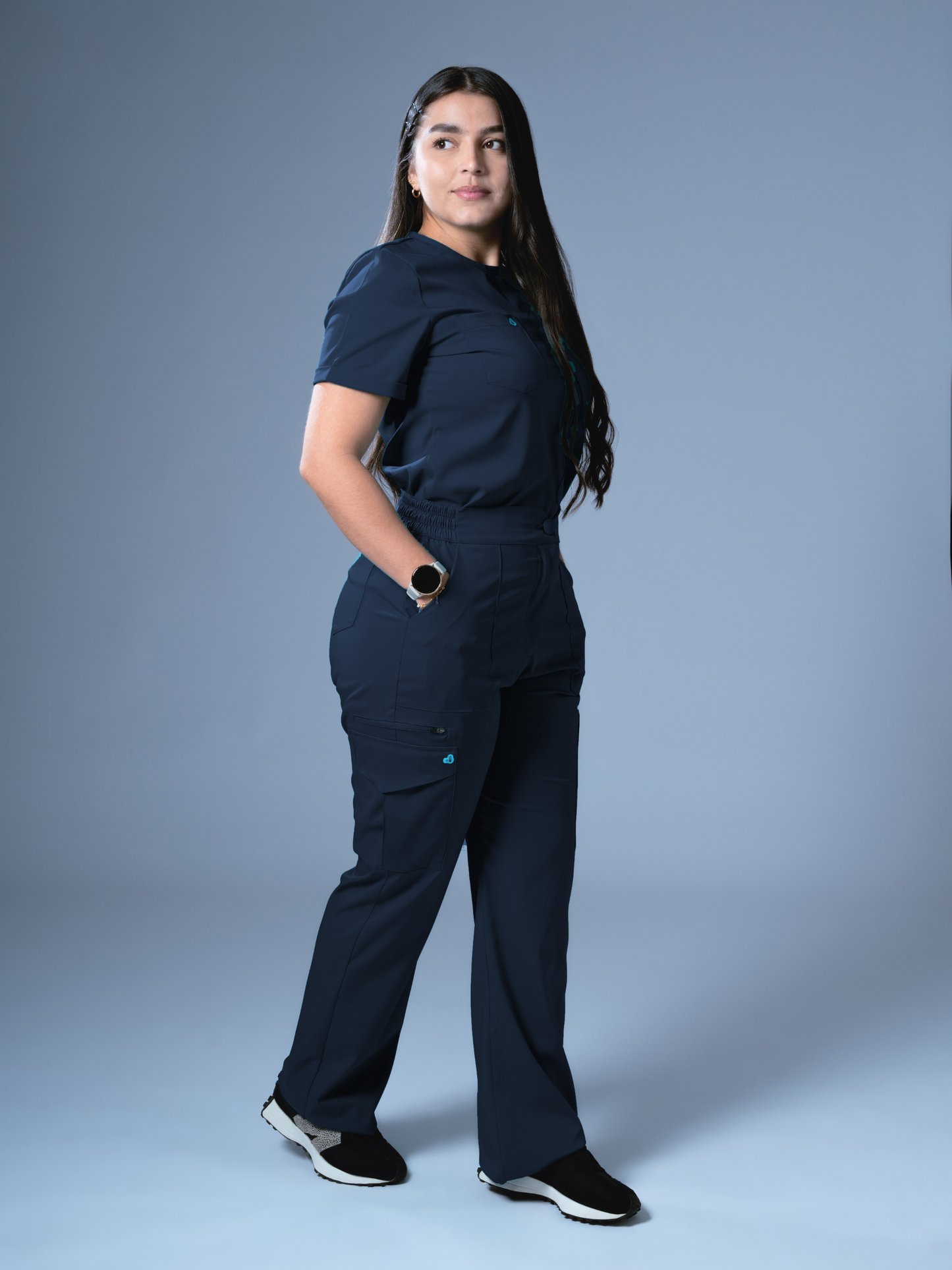 Flexi scrub azul día L-26 Cargo