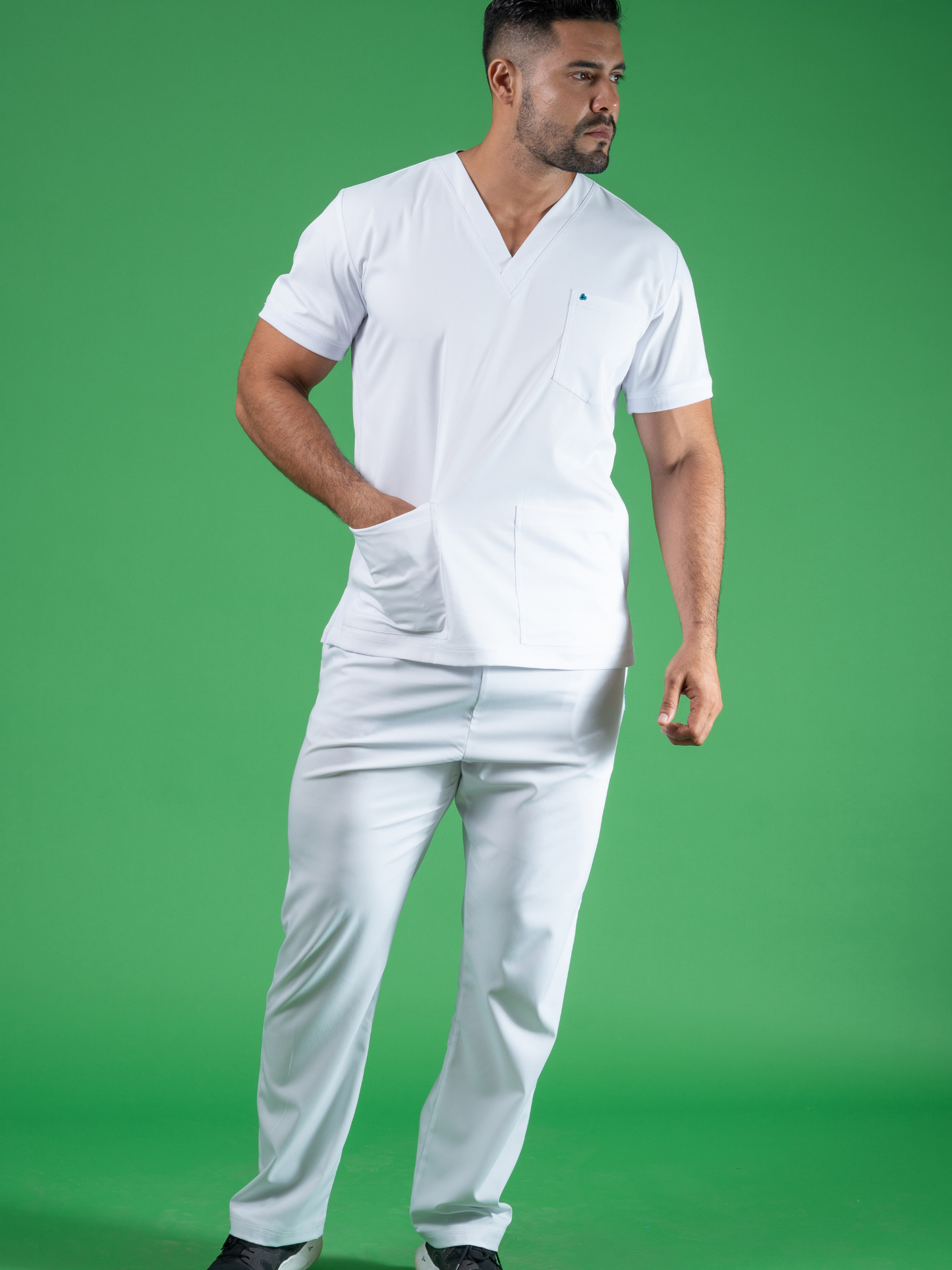 Flexi scrub blanco L-2013
