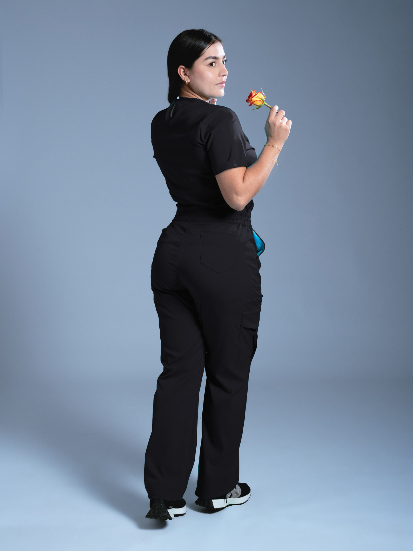 Flexi scrub negro L-26 Cargo