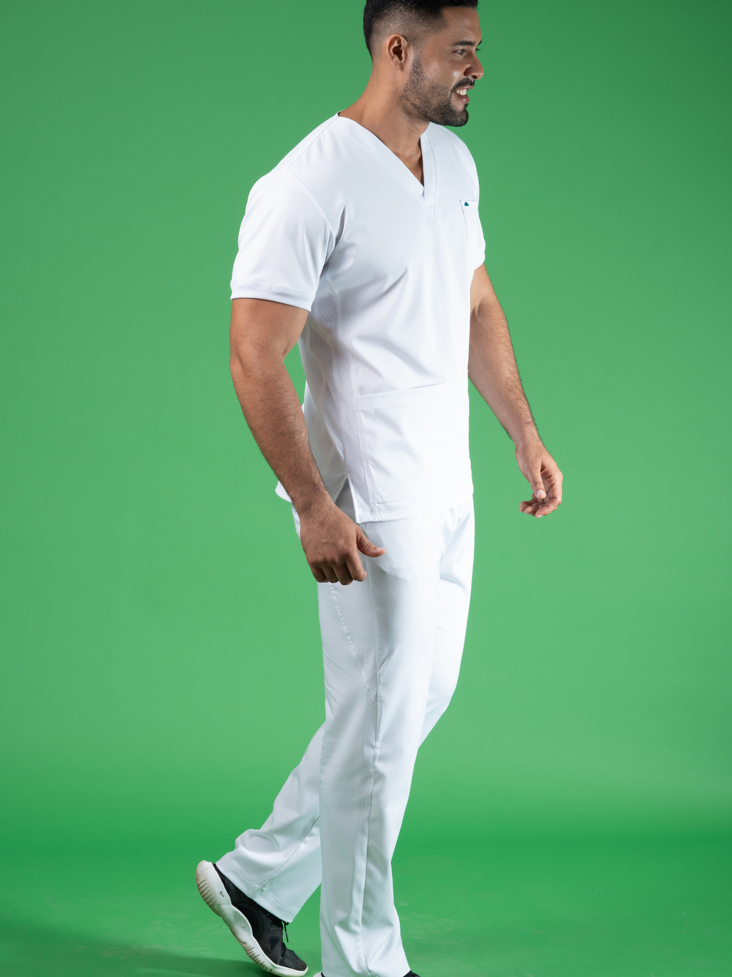 Flexi scrub blanco L-2013