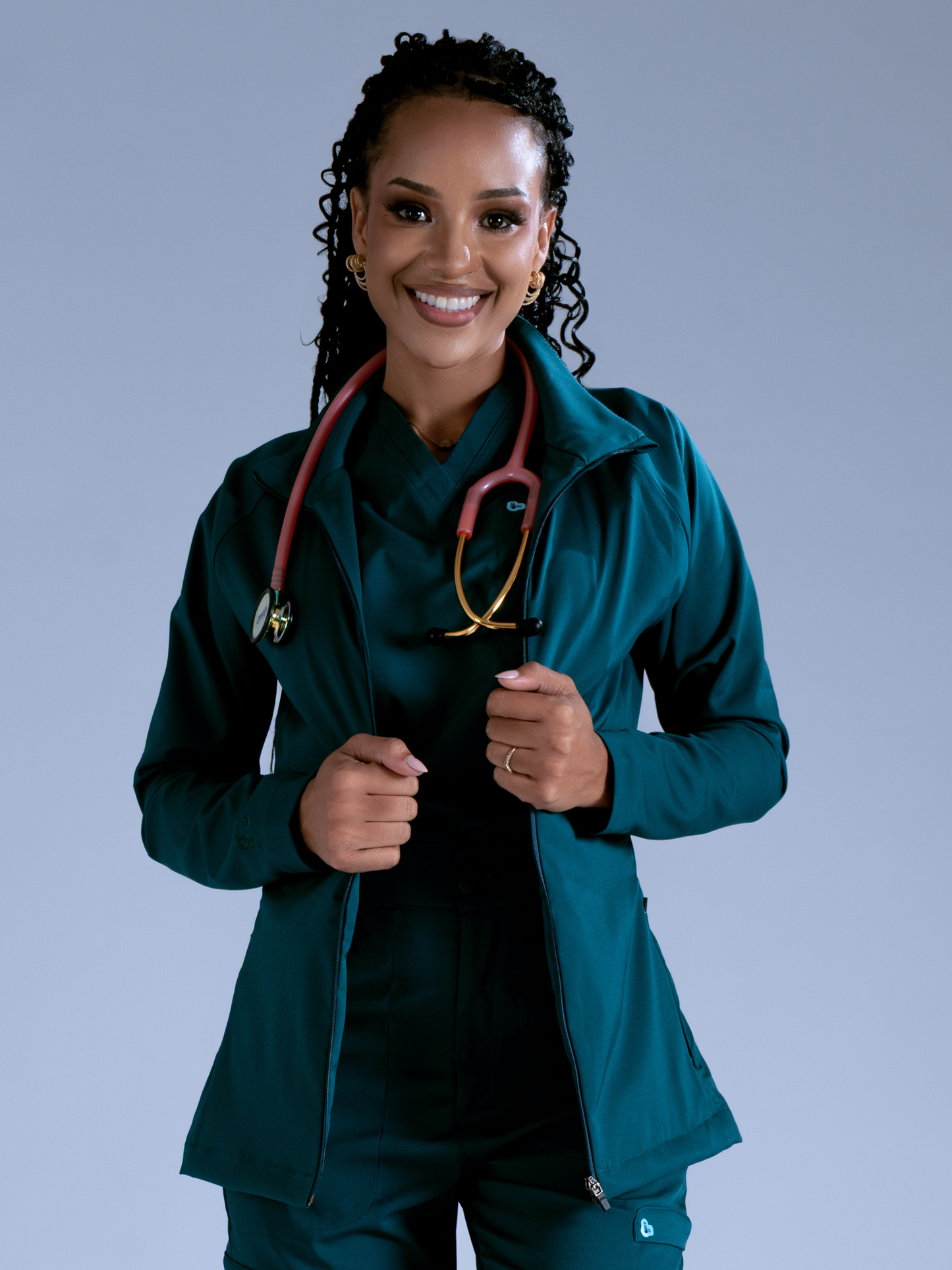 Chaqueta mujer verde imperio Victoria