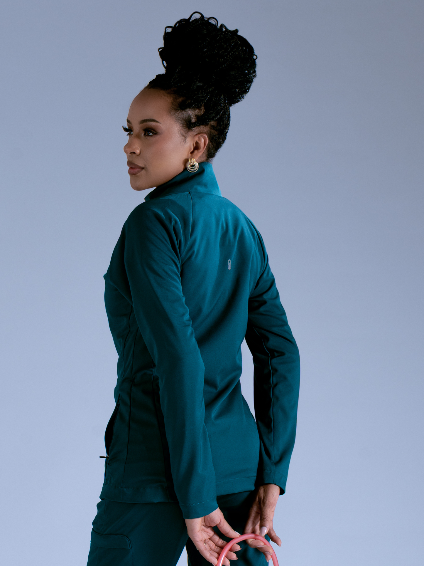 Chaqueta mujer verde imperio Victoria