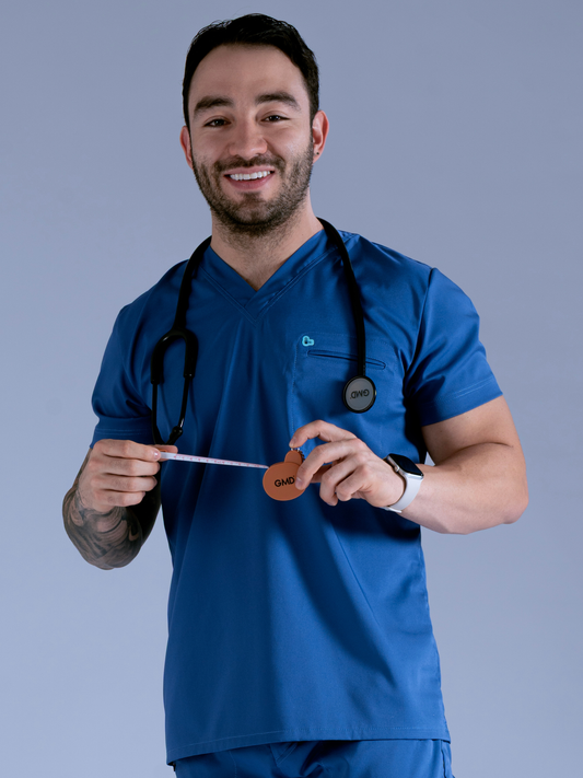 Flexi camisa azul vitalidad L-Guardián Pocket