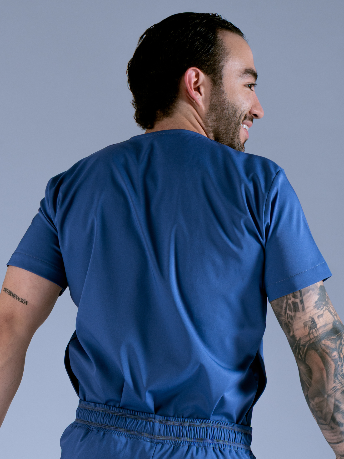 Flexi camisa azul vitalidad L-Praxis