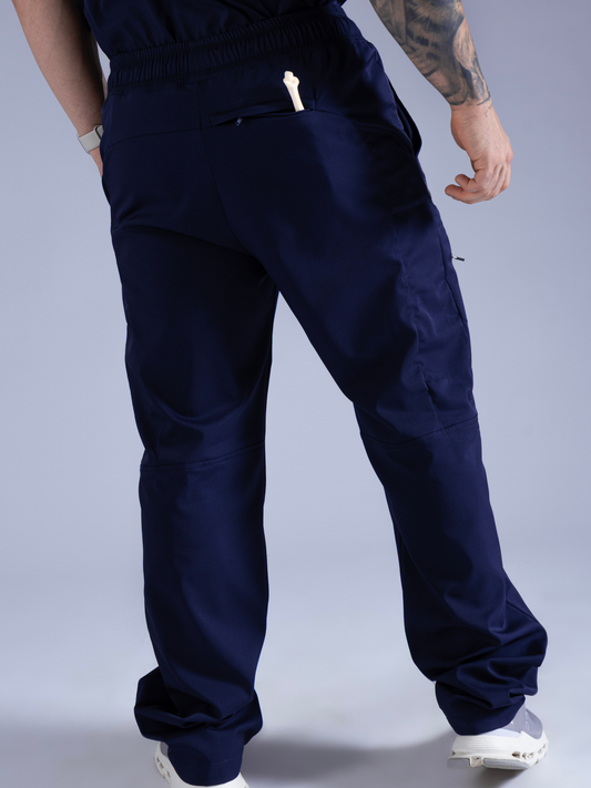 Flexi pantalón azul día L-Praxis