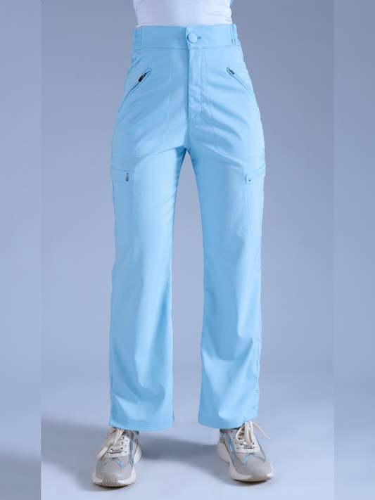 Flexi pantalón azul serenidad L-Guardián Pocket
