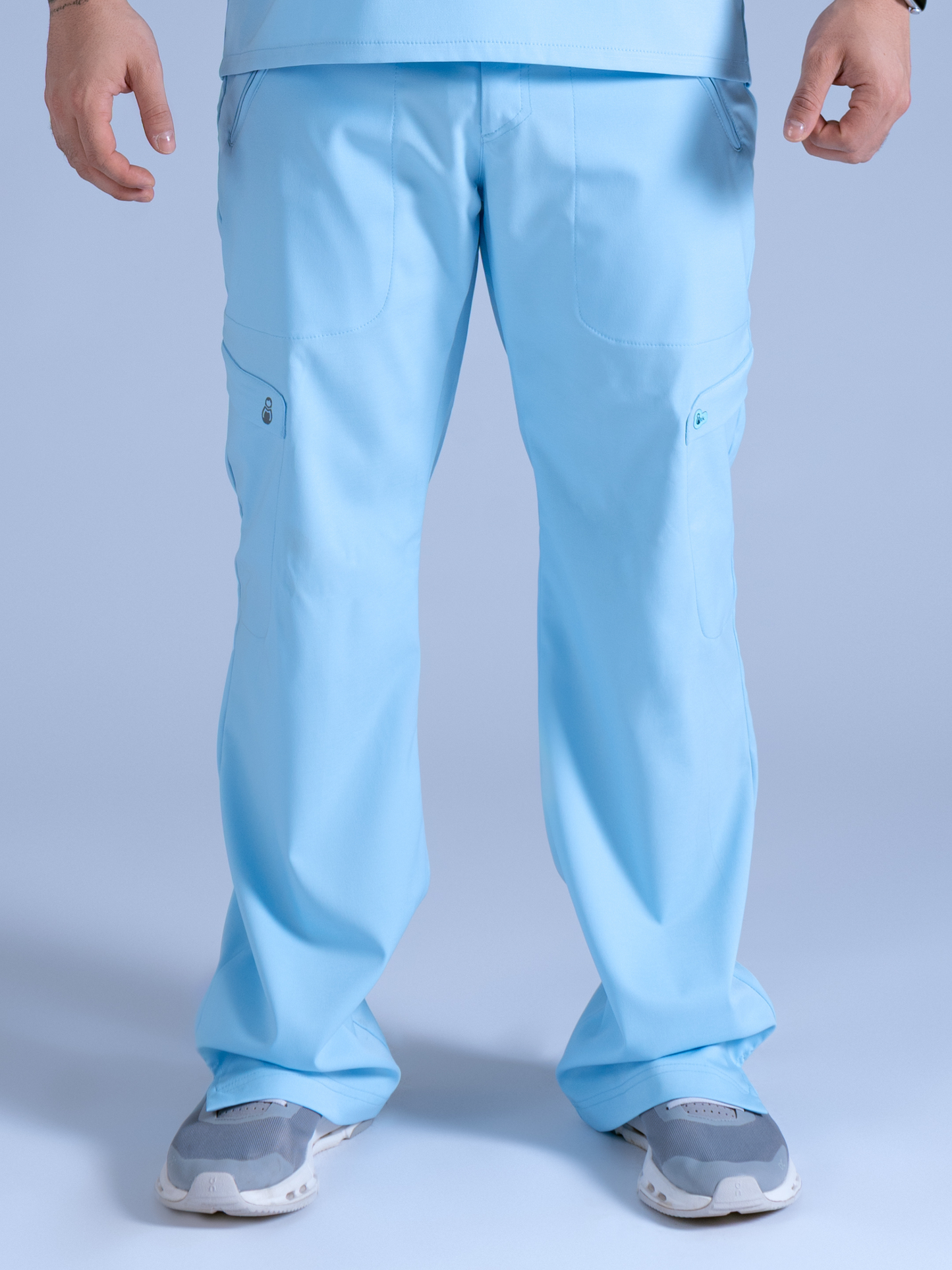 Flexi pantalón azul serenidad L-Guardián Pocket