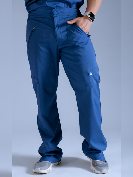 Flexi pantalón azul vitalidad L-Guardián Pocket