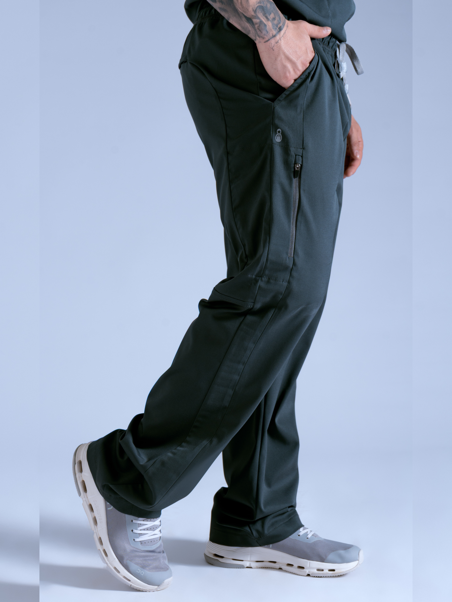 Flexi pantalón gris ratón L-Praxis