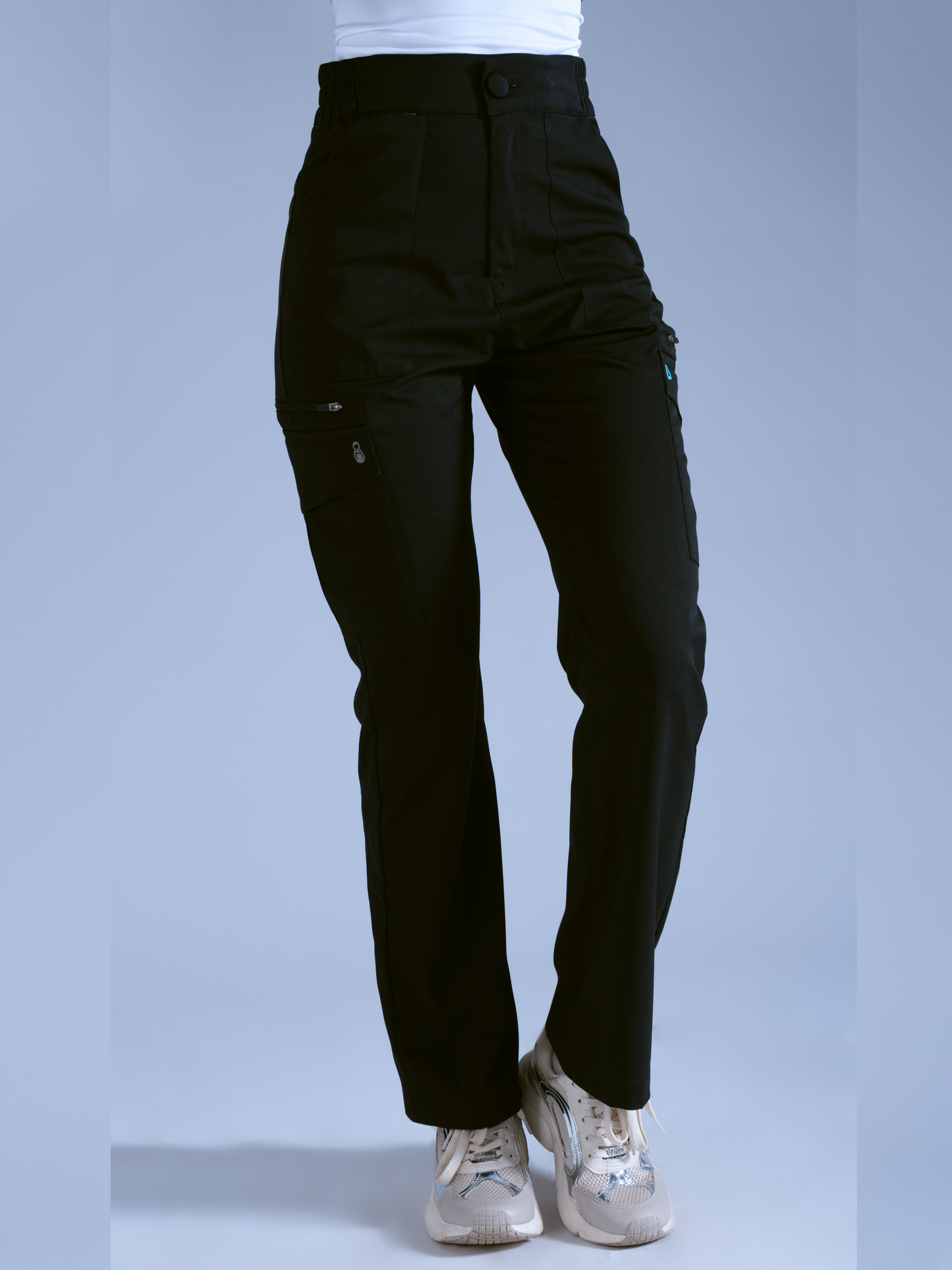 Flexi pantalón negro L-26 Cargo