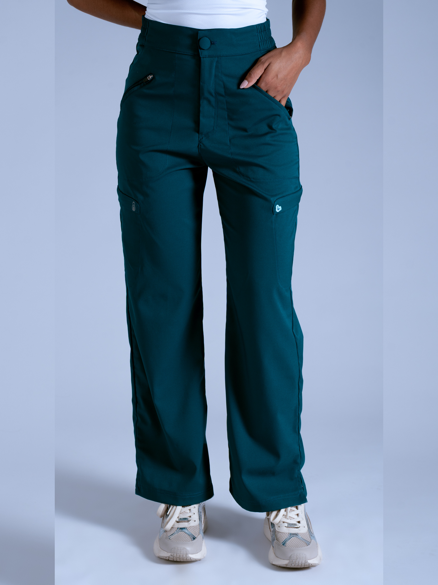 Flexi pantalón verde imperio L-Guardián Pocket