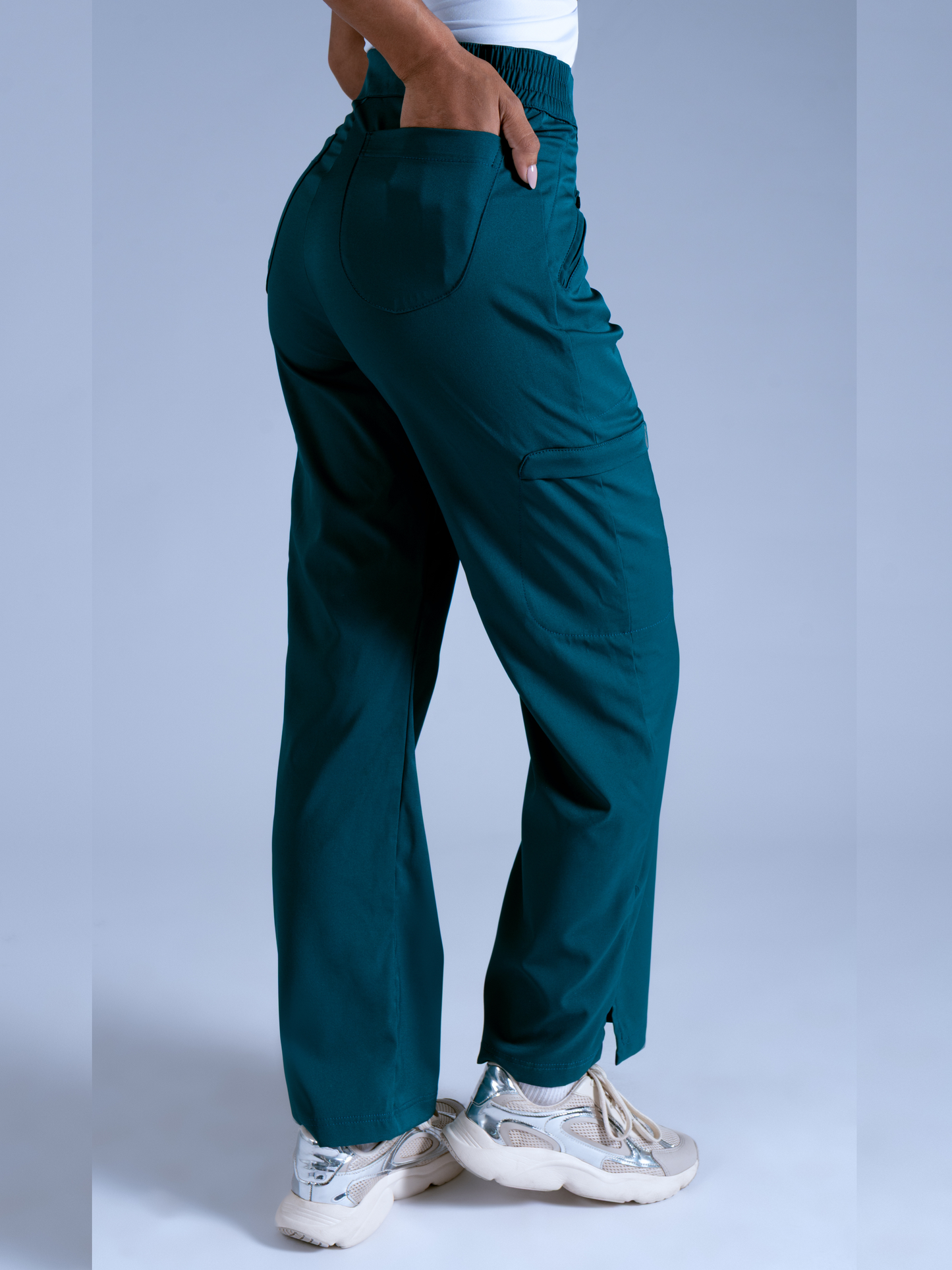 Flexi pantalón verde imperio L-Guardián Pocket