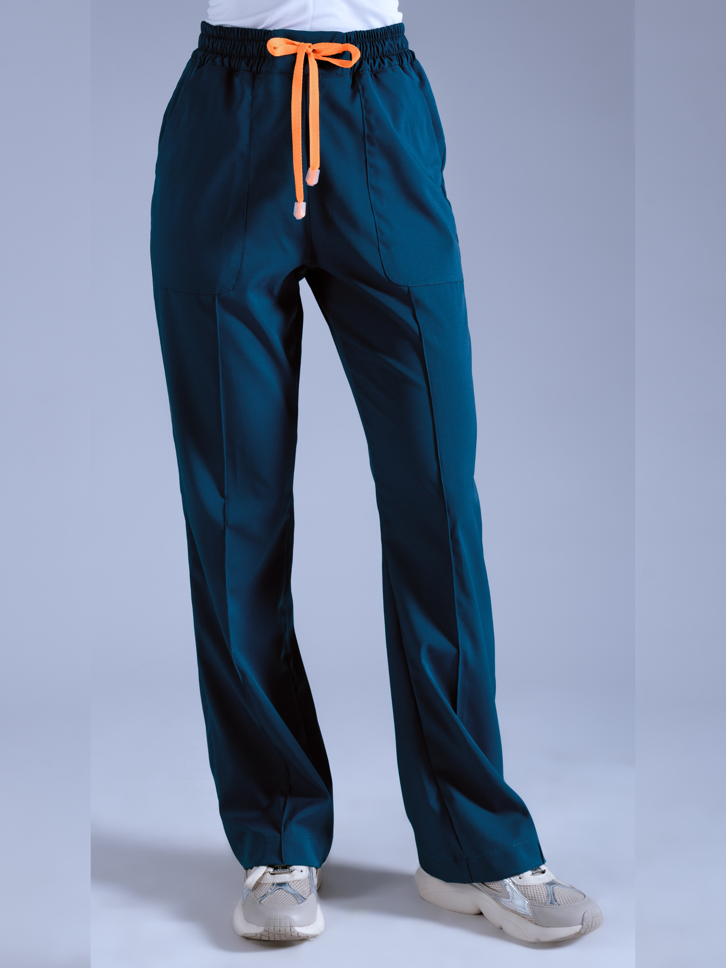 Flexi pantalón verde petróleo L-Mila